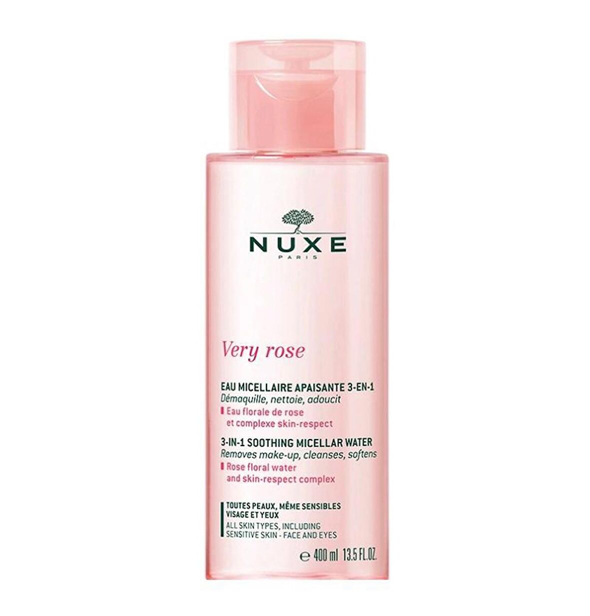 Nuxe Very Rose 3’ü 1 Arada Micellar Su 400 ml