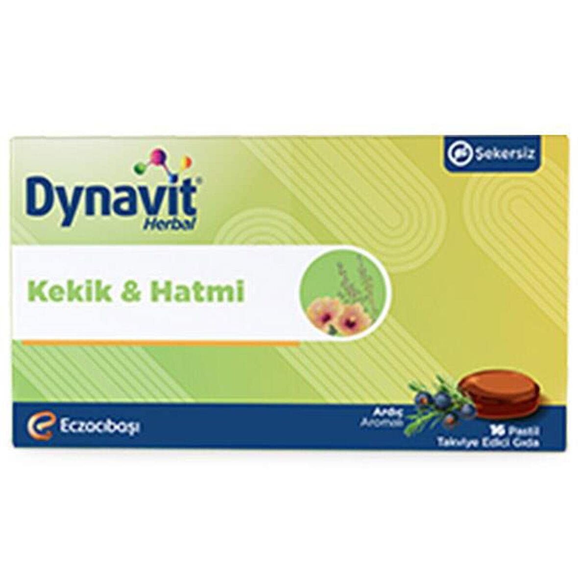 Dynavit Herbal Kekik ve Hatmi 16 Pastil