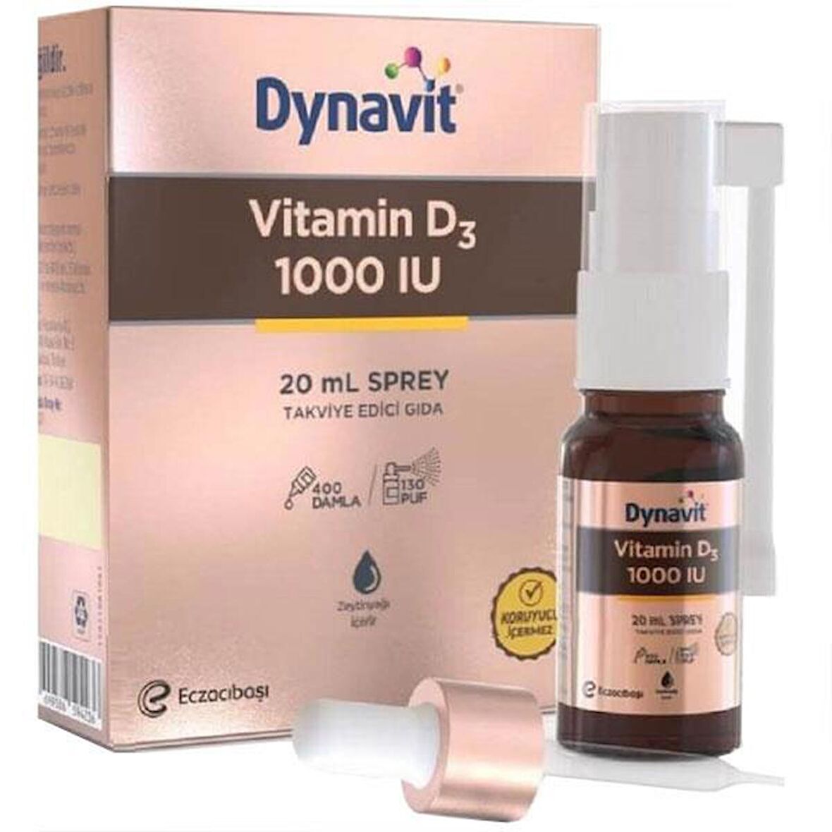 Dynavit Vitamin D3 1000 IU Sprey 20 ML