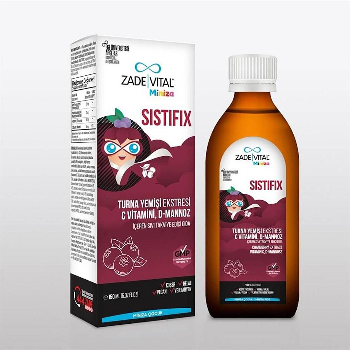 Zade Vital Miniza Sistifix 150 ml