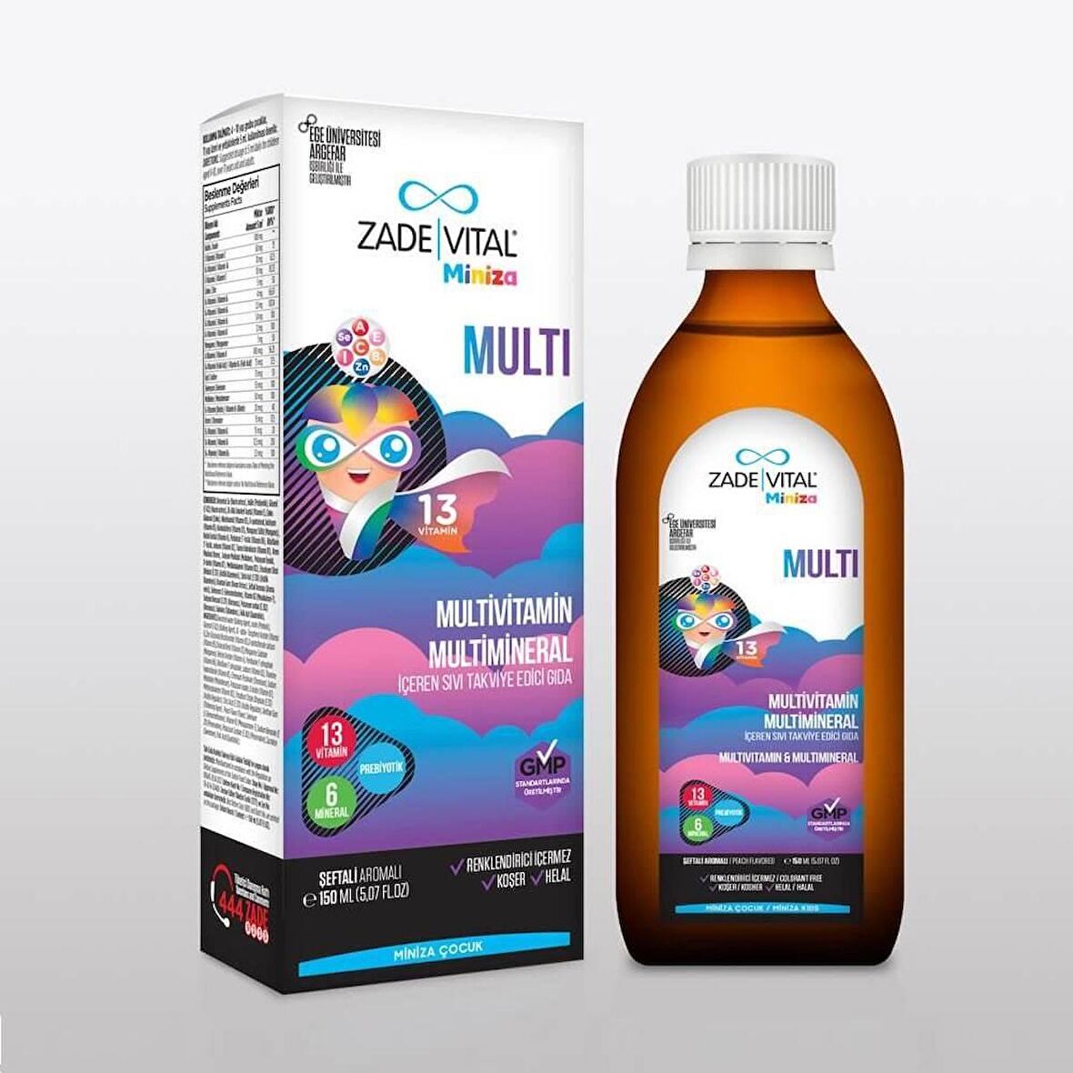 Zade Vital Miniza Multi 150 ml