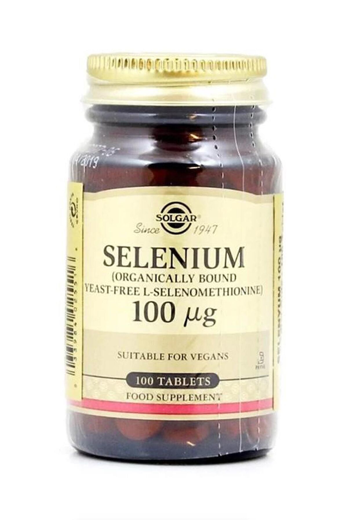 Solgar Selenium 100 mcg 100 Tablet