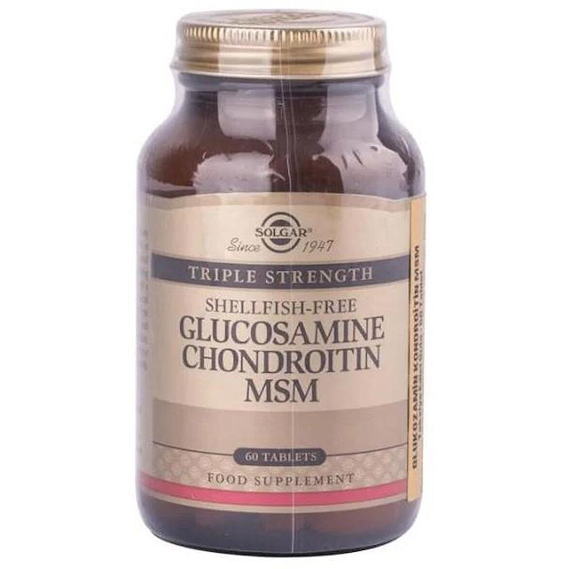 Solgar Glucosamine Chondroitin MSM 60 Tablet