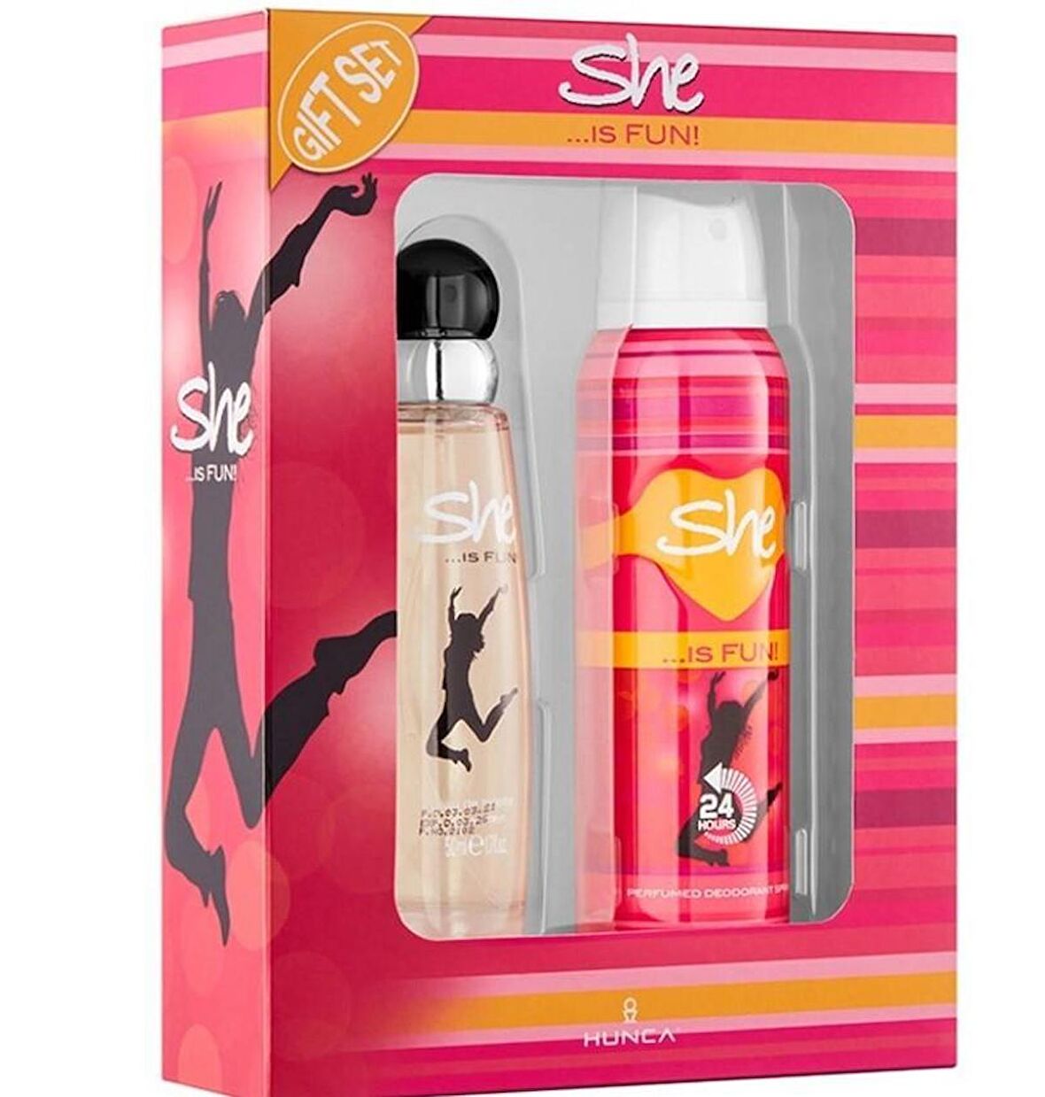 SHE Fun Kadın Parfüm Seti 50 ml EDT + 150 ml Deodorant