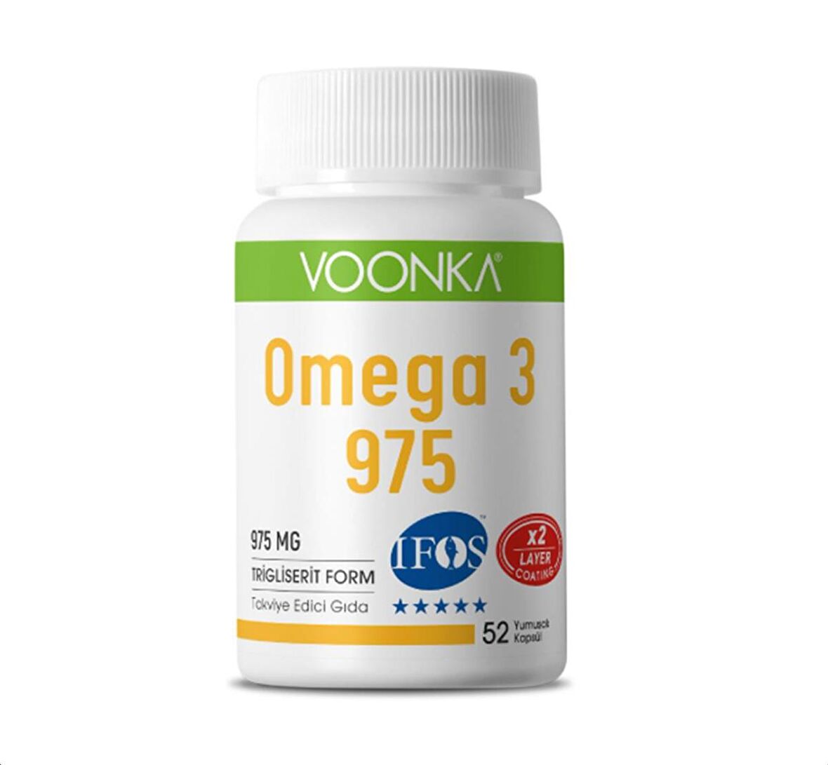 Voonka Omega 3 975 Yumuşak Kapsül 52 Adet