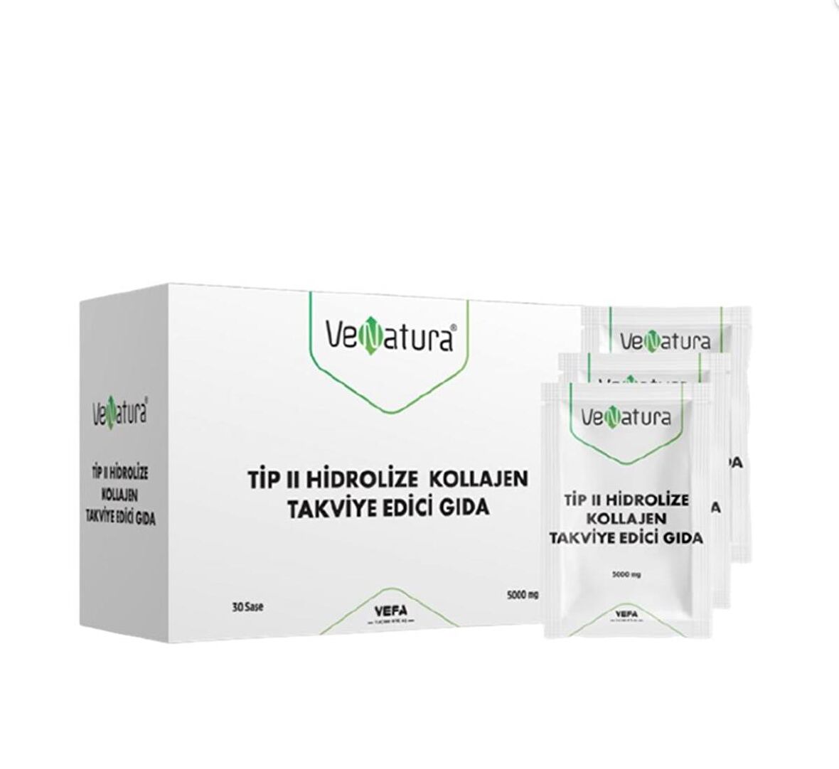 Venatura Tip II Hidrolize Kollajen 5000 mg 30 Saşe