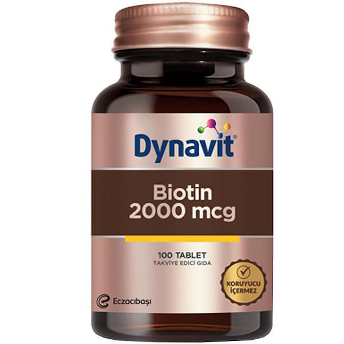 Dynavit Biotin 2000 Mcg 100 Tablet