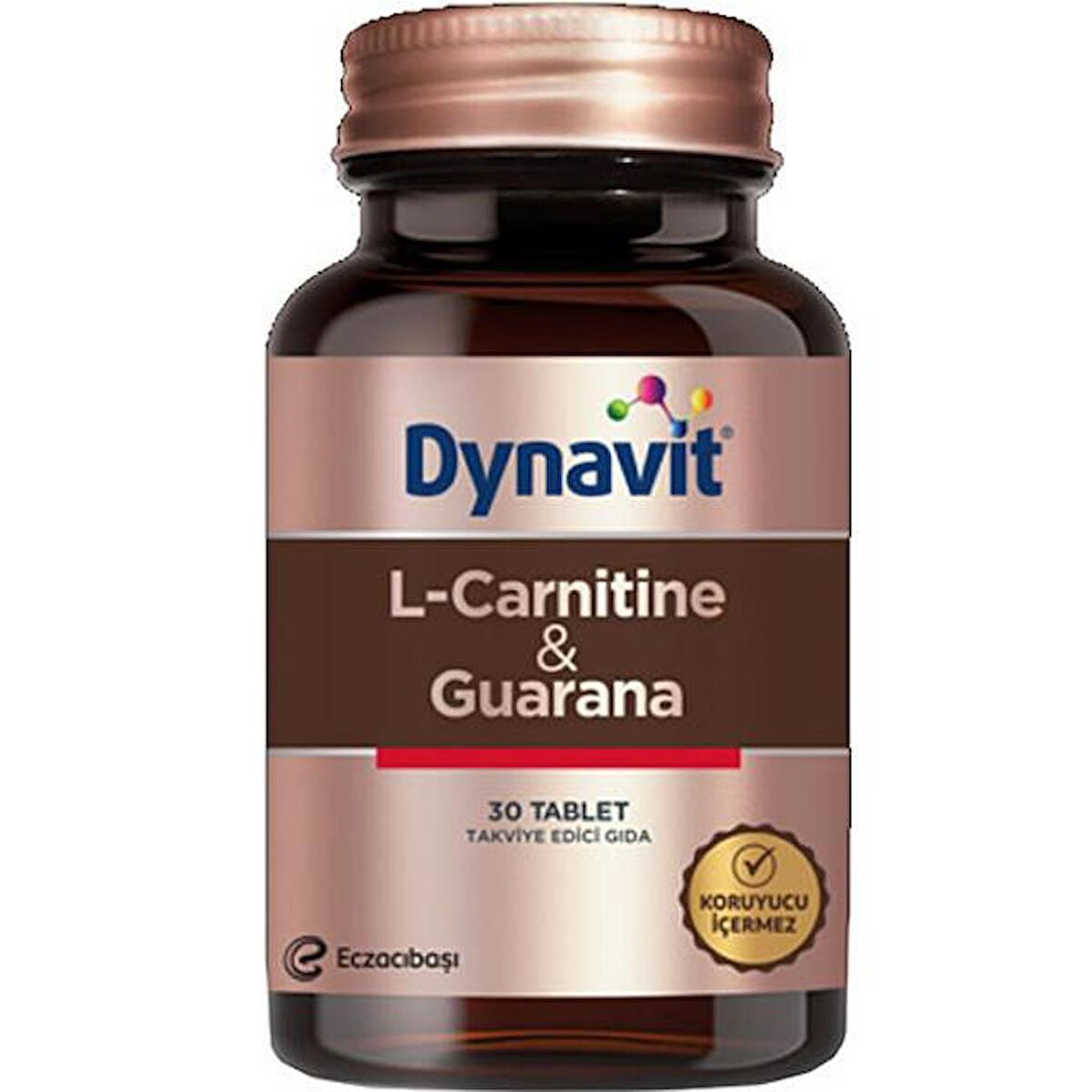 Dynavit L-Carnitine ve Guarana Takviye Edici Gıda 30 Tablet