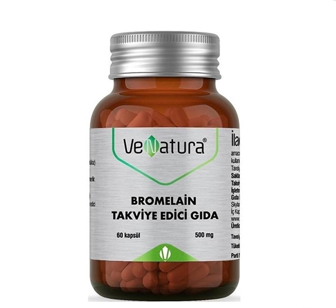 Venatura Bromelain 60 Kapsül