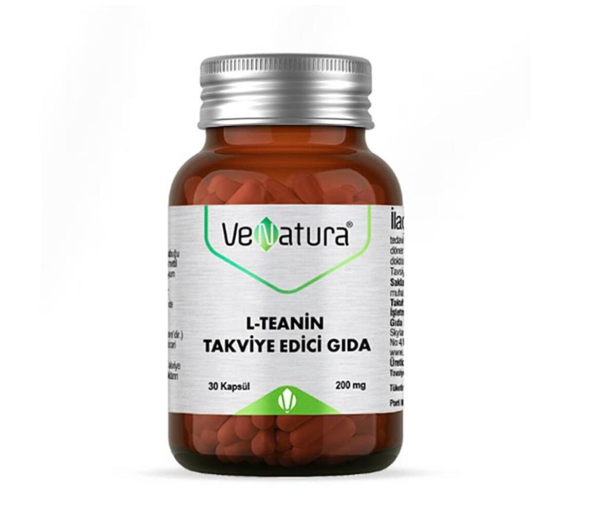 VeNatura L-Teanin 200 mg 30 Kapsül