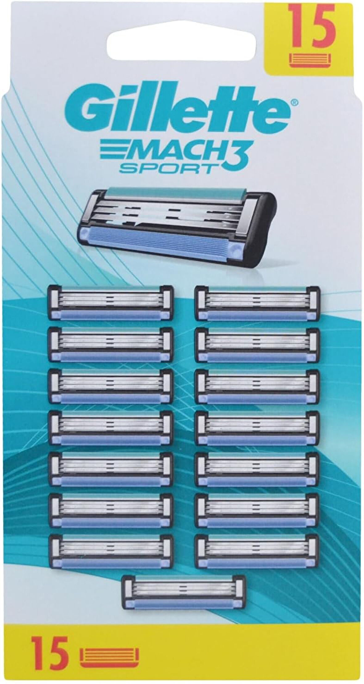 Gillette Mach3 Start Yedek Tıraş Bıçağı 15 Adet - Diş Beyazlatıcı Köpük Hediye
