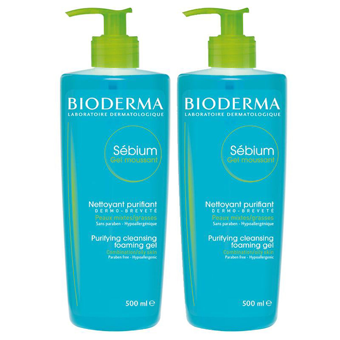 Bioderma Sebium Foaming Temizleme Jeli 2x500 ml