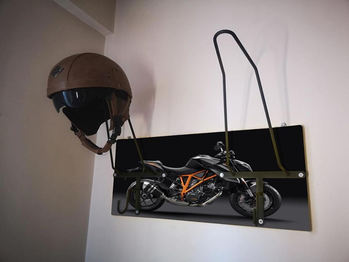 Motosiklet Kask Askısı, Motor Kask Askısı, Kask Askılığı KTMX2V4