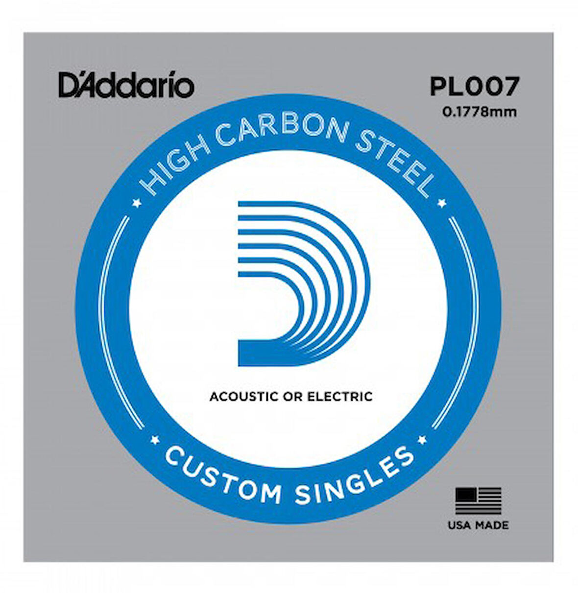 DADDARİO PL007 ELEKTRO VE AKUSTİK GİTAR TEK TEL