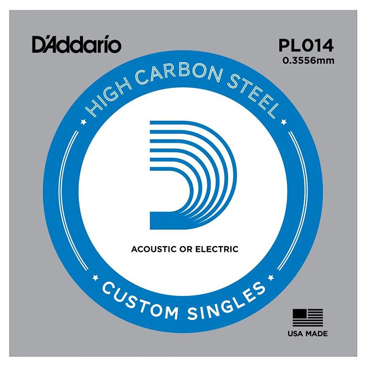 DADDARİO PL014 ELEKTRO VE AKUSTİK GİTAR TEK TEL