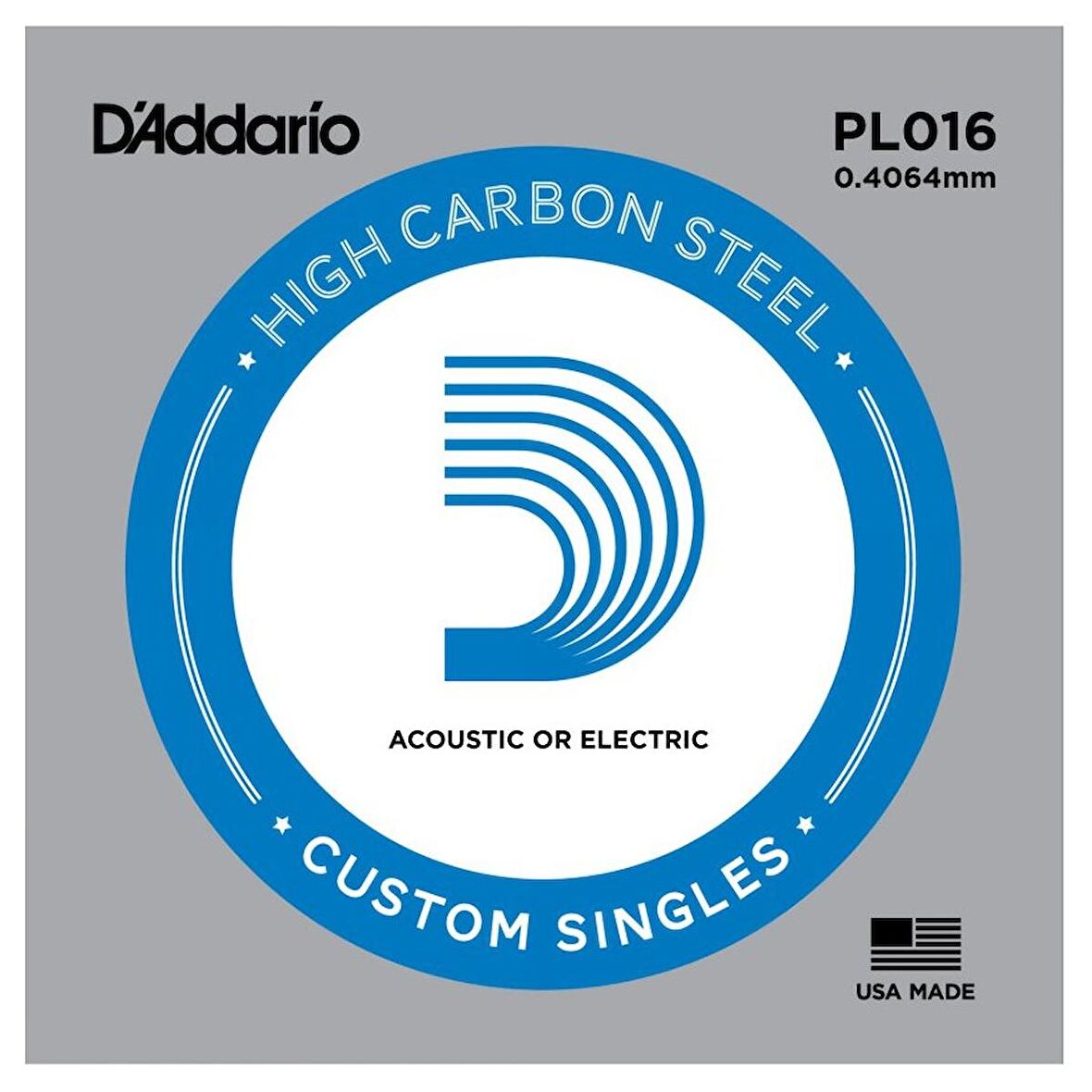 DADDARİO PL016 ELEKTRO VE AKUSTİK GİTAR TEK TEL