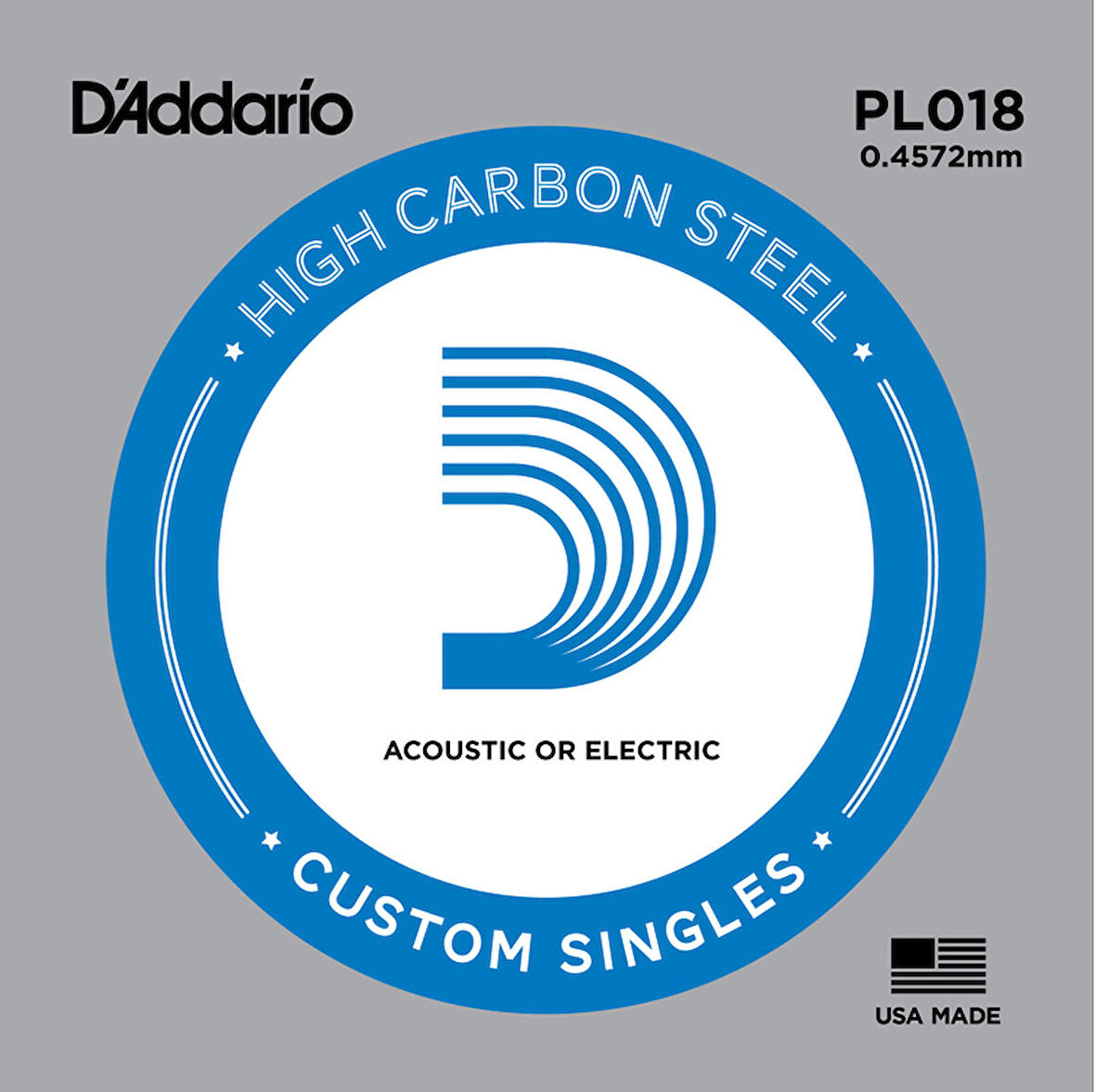 DADDARİO PL018 ELEKTRO VE AKUSTİK GİTAR TEK TEL