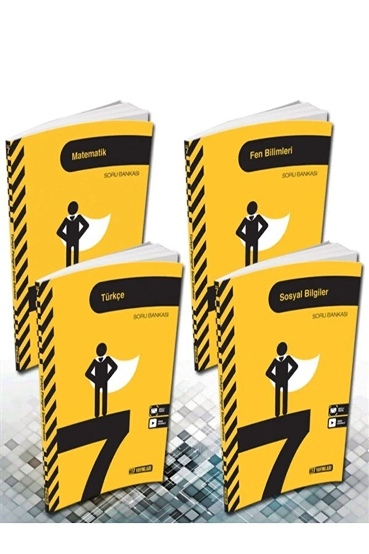 Hız 7. Sınıf Matematik Fen Türkçe Ve Sosyal Soru Bankası 2021