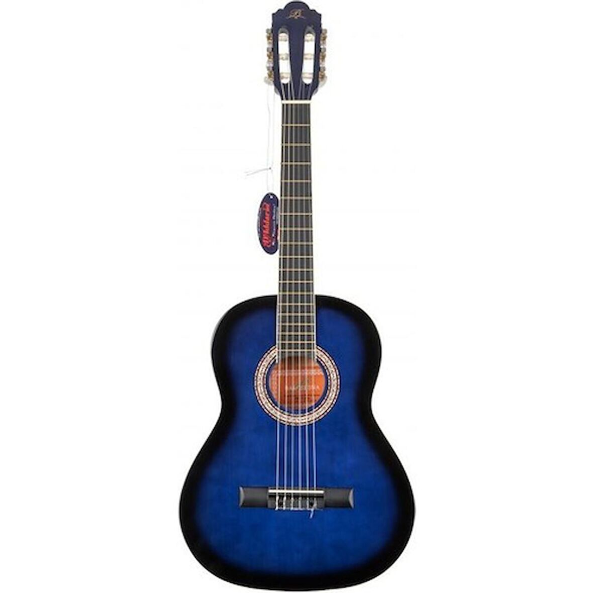 BARCELONA LC 3600 BB 3/4 JUNİOR BLUE BLACK SUNBURST KLASİK GİTAR