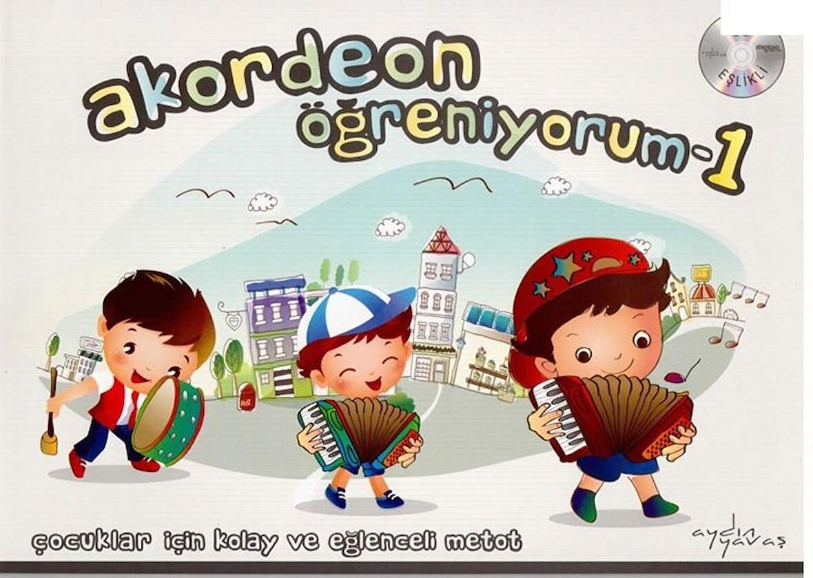 EVRSY-026 AKORDEON ÖĞRENİYORUM 1 CD EŞLİKLİ