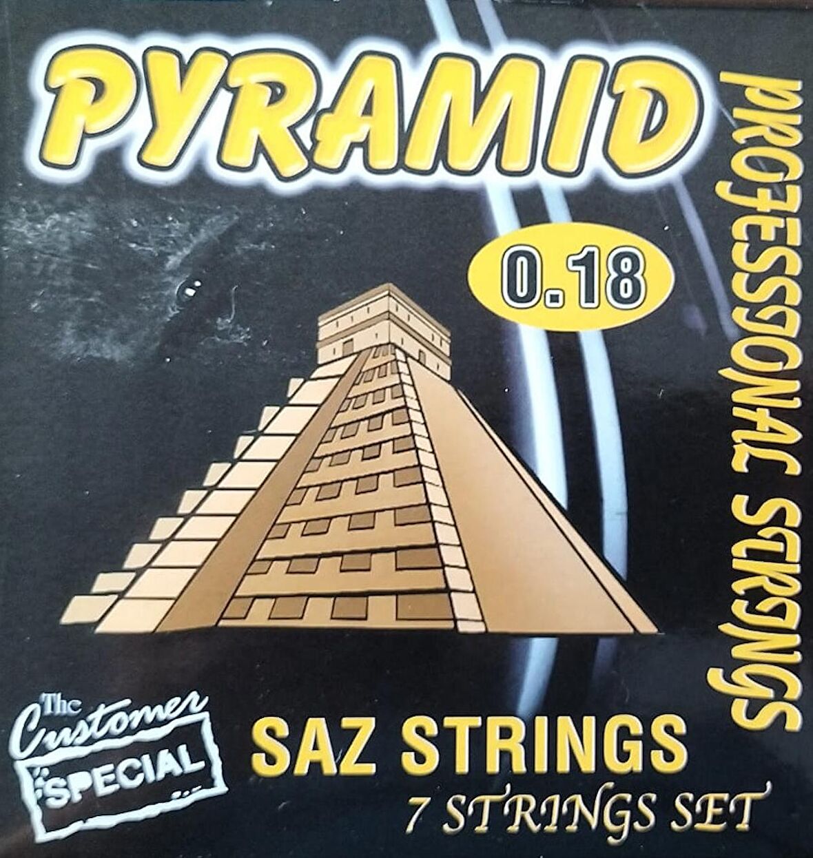 ÖDEMİŞ PYRAMİD 0.18 KISA SAP BAĞLAMA TELİ