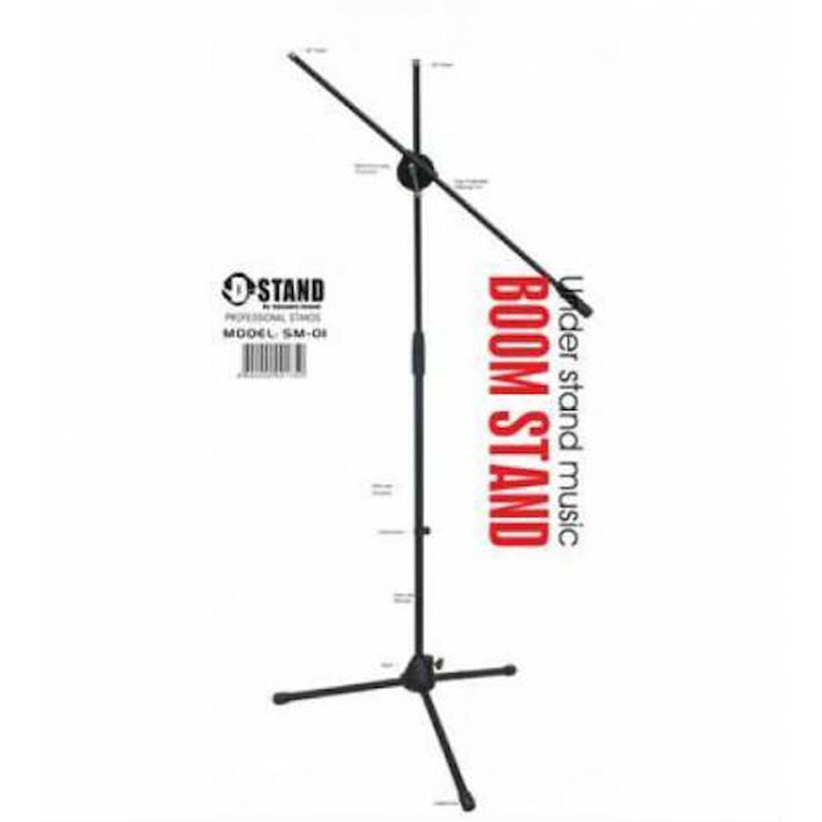 D-STAND SM-01 MİKROFON SEHPASI