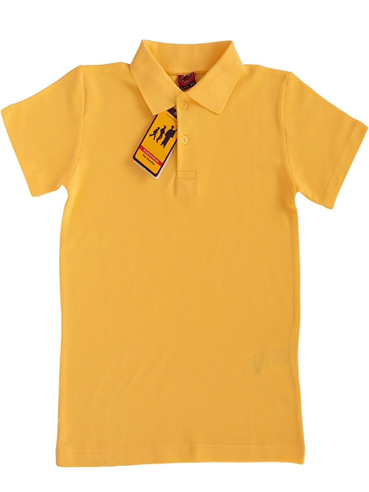 Kız Çocuk Okul Tarz %100 Pamuk T-Shirt -5-17 Yaş AG006