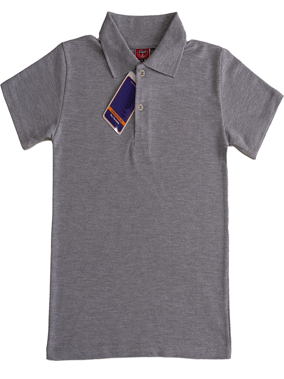 Kız Çocuk Okul Tarz %100 Pamuk T-Shirt -5-17 Yaş AG006