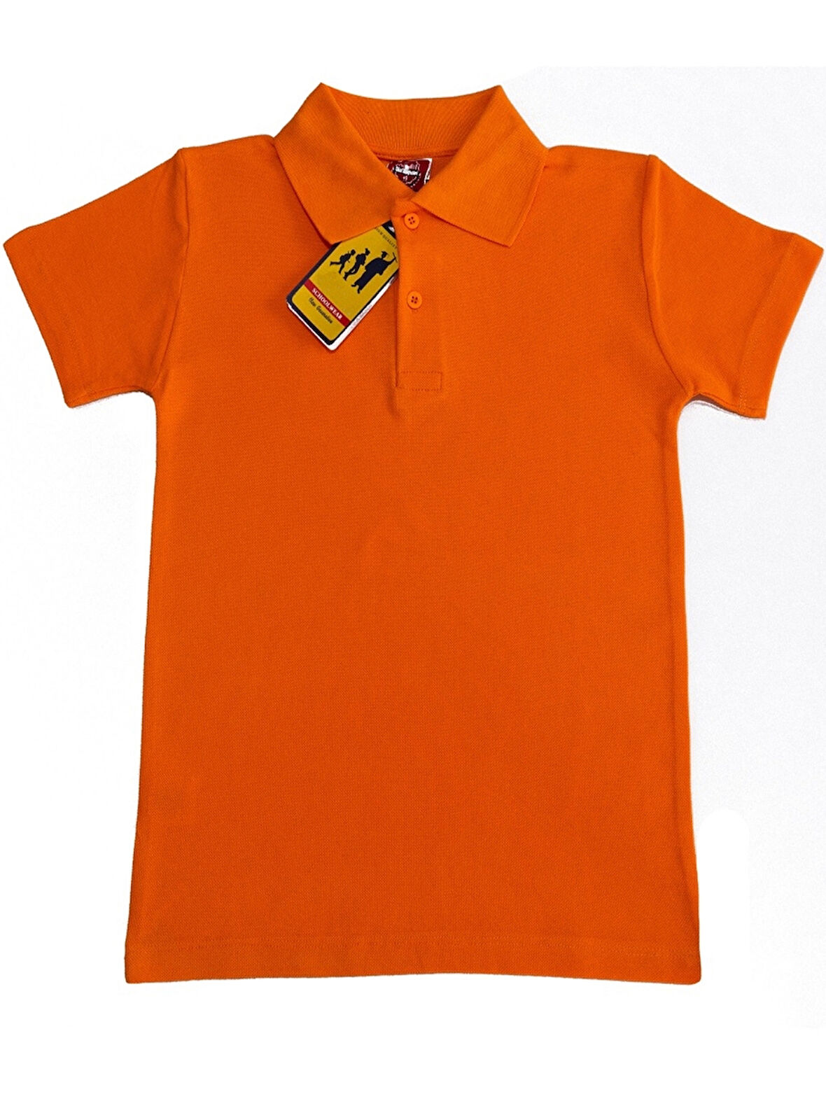 Kız Çocuk Okul Tarz %100 Pamuk T-Shirt -5-17 Yaş AG006