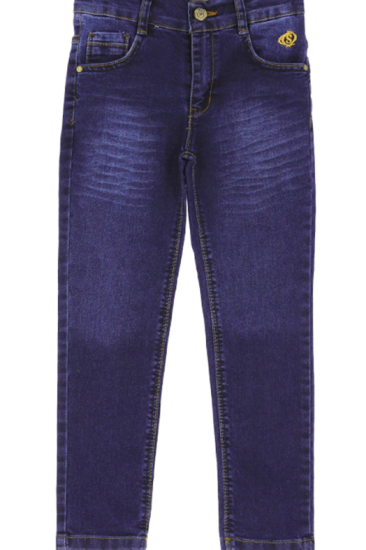 Erkek Çocuk Likralı Esnek Belli Jean Pantolon 13-17 Yaş 12368