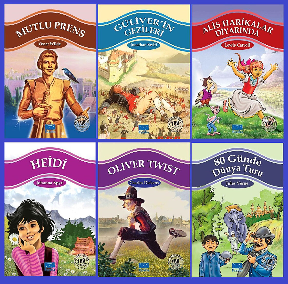 2.3. ve 4.Sınıflar İçin Hikaye Seti (6 Kitap)