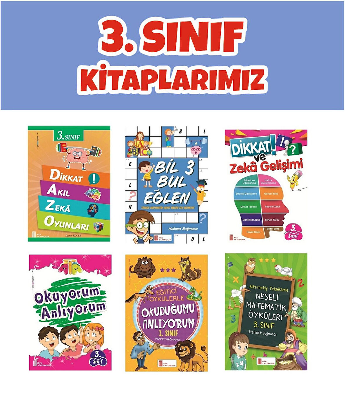 3.Sınıf Eğlendiren Öğreten Sevdiren Yardımcı Mükemmel Eğitim Seti