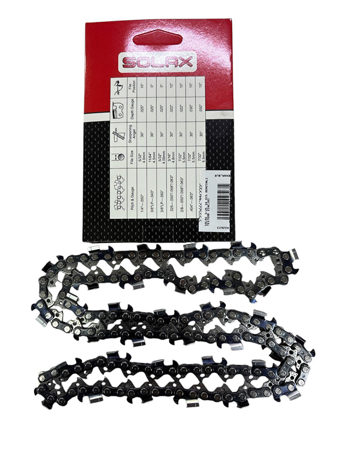 Ennalbur Solax 3/25 Benzinli Testere Zinciri 38 Diş
