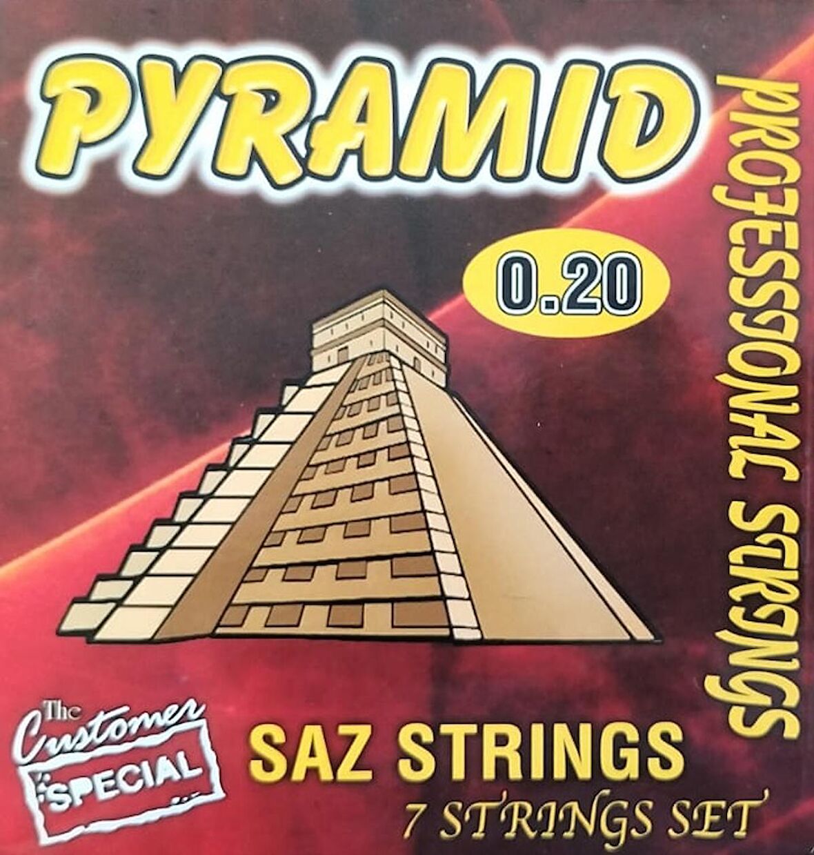 ÖDEMİŞ PYRAMİD UZUN SAP BAĞLAMA TELİ 0.20