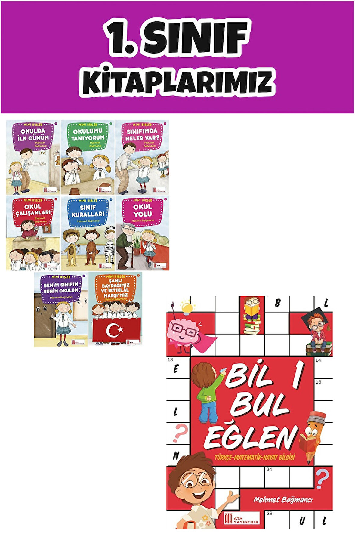 1.Sınıf Mini Birler Hikaye Seti +Bil Bul Eğlen