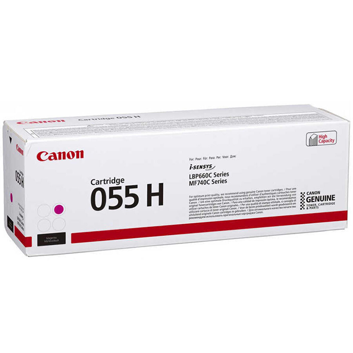 Canon CRG-055H/3018C002 Kırmızı Orjinal Toner Yüksek Kapasiteli