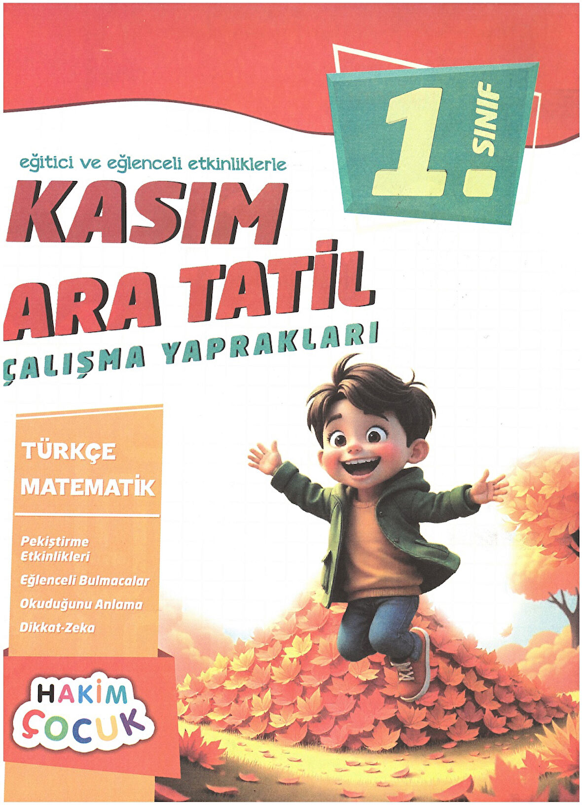 1.Sınıf Maarif Model Eğitici ve Eğlenceli Etkinliklerle Kasım Ara Tatil Çalışma Yaprakları