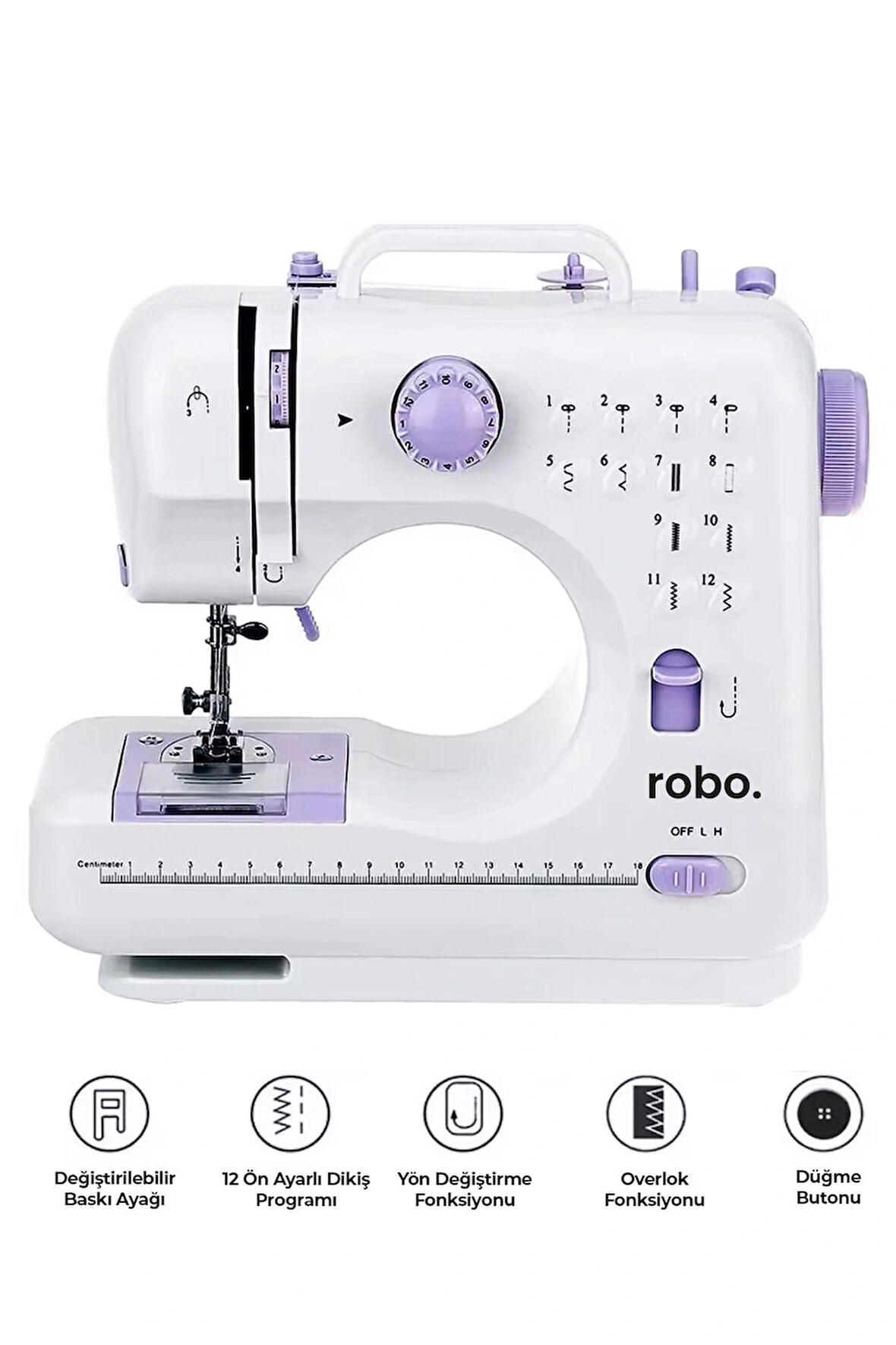 12 Fonksiyonlu Dikiş Makinesi