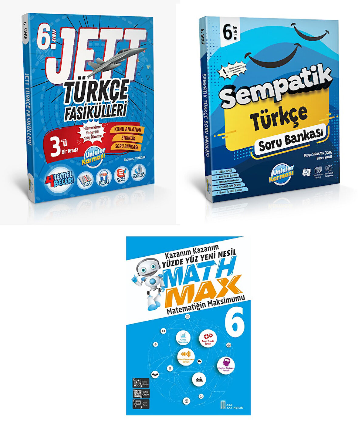 6.Sınıf Maarif Model Türkçe Jett Konu Anlatımlı Fasiküller + Sempatik Soru Bankası Seti 2025-2026