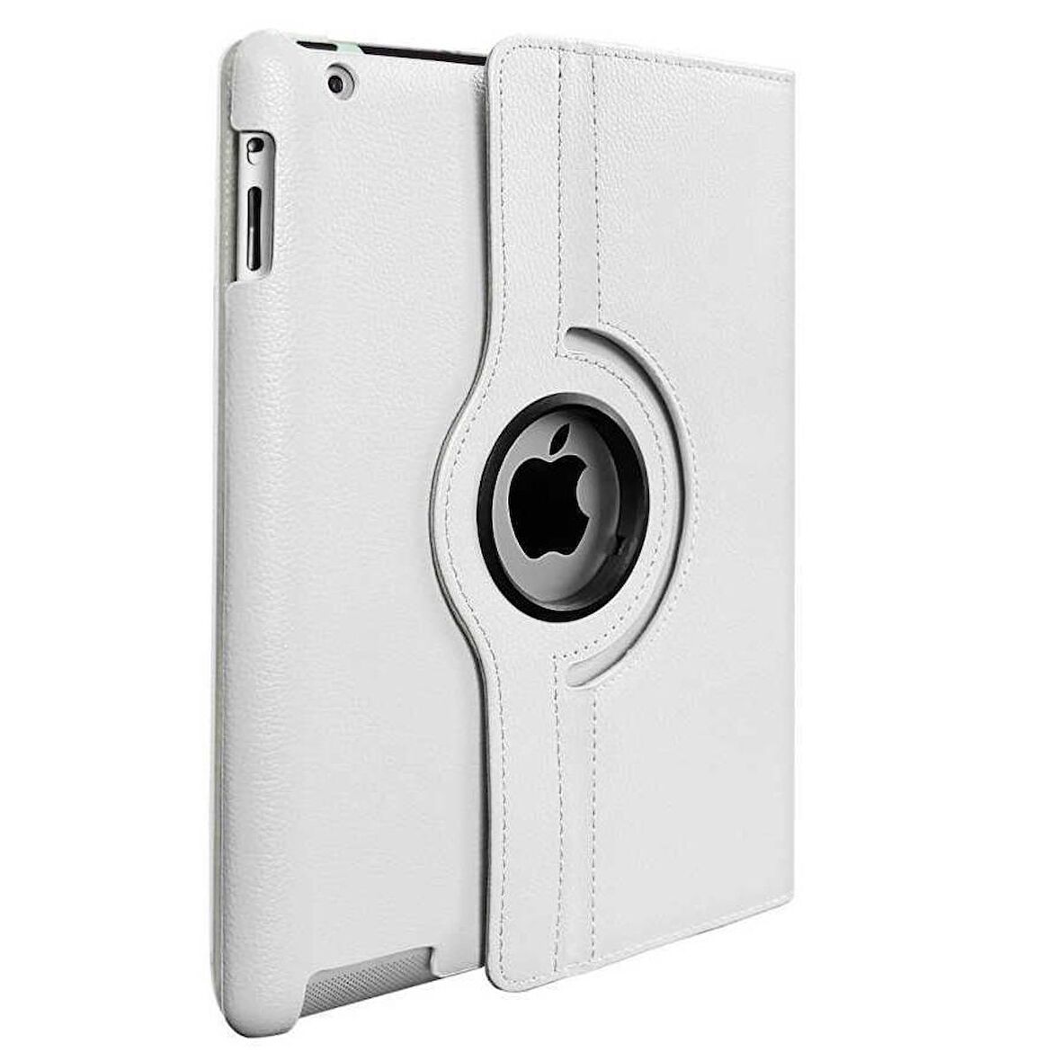 Smcase Apple iPad Mini 1 Kılıf 360 Dönebilen Koruma Kapaklı Standlı dn1