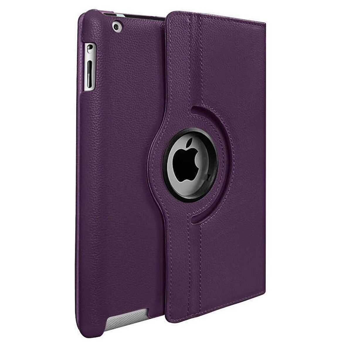 Smcase Apple iPad Mini 4 Kılıf 360 Dönebilen Koruma Kapaklı Standlı dn1