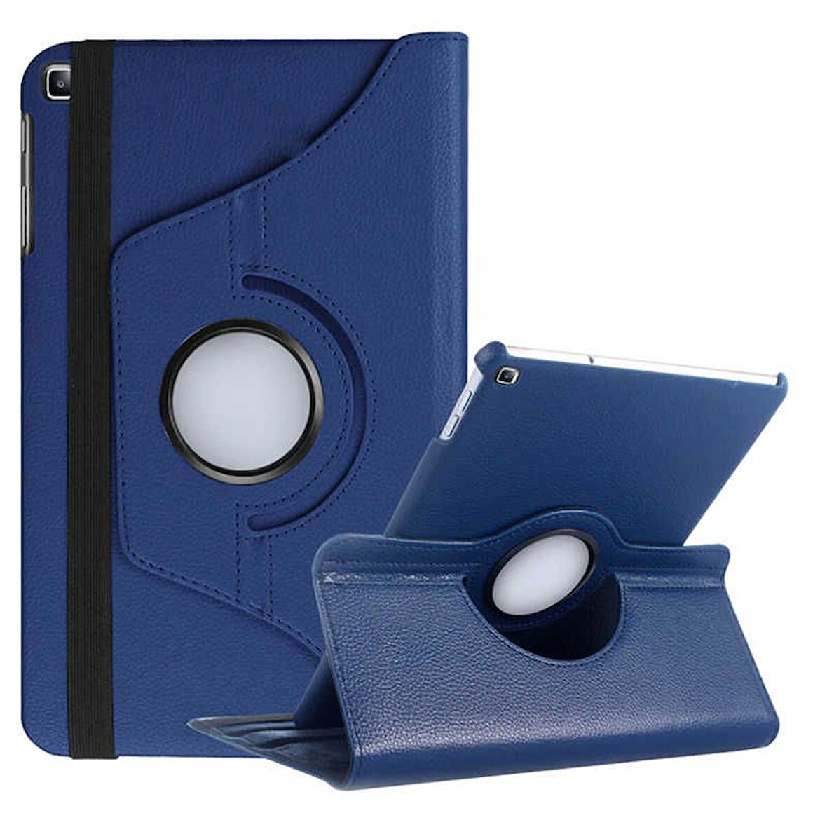 Smcase Samsung Galaxy Tab A 8.0 2019 T290 Kılıf 360 Dönebilen Koruma Kapaklı Standlı dn2