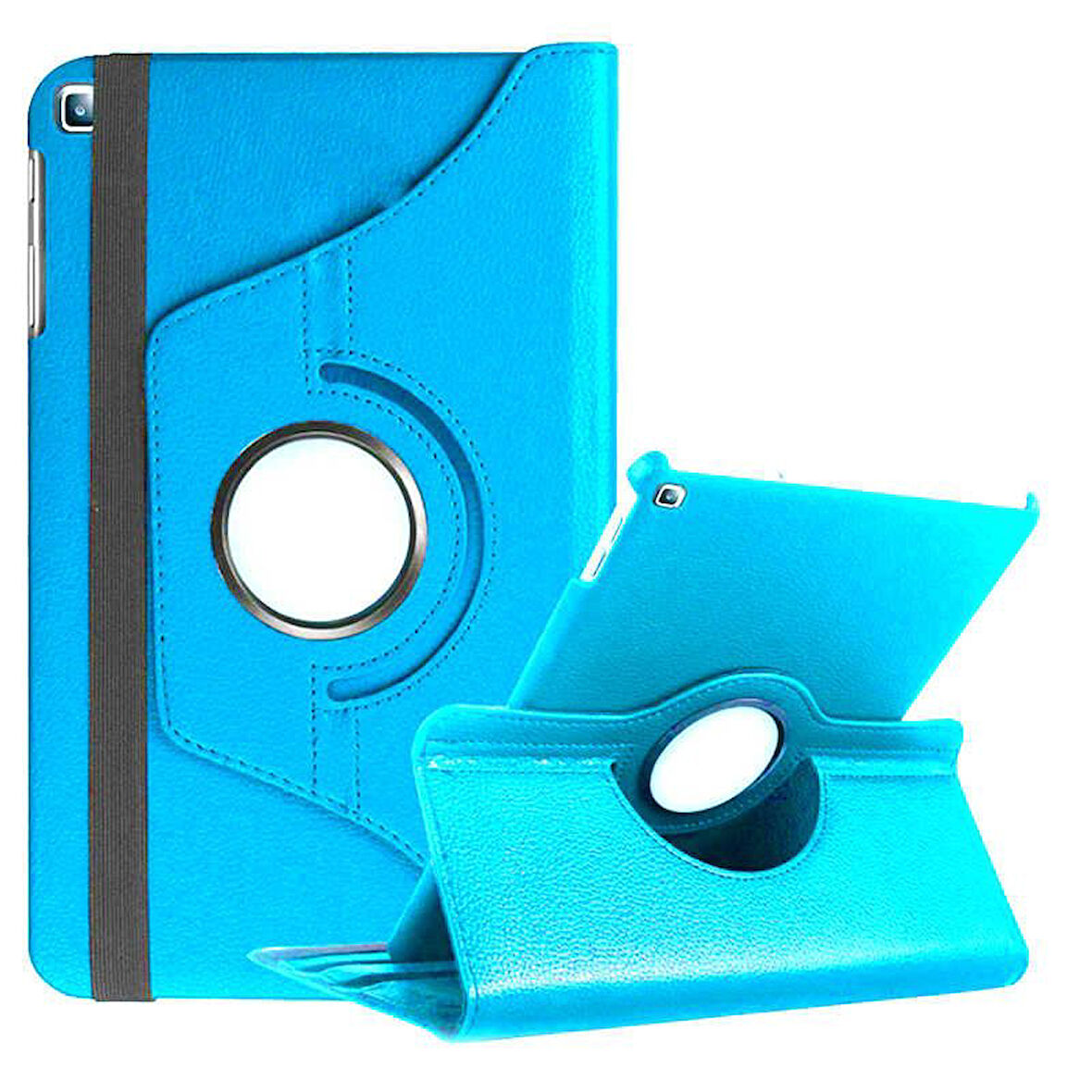 Smcase Samsung Galaxy Tab A 8.0 2019 T290 Kılıf 360 Dönebilen Koruma Kapaklı Standlı dn2