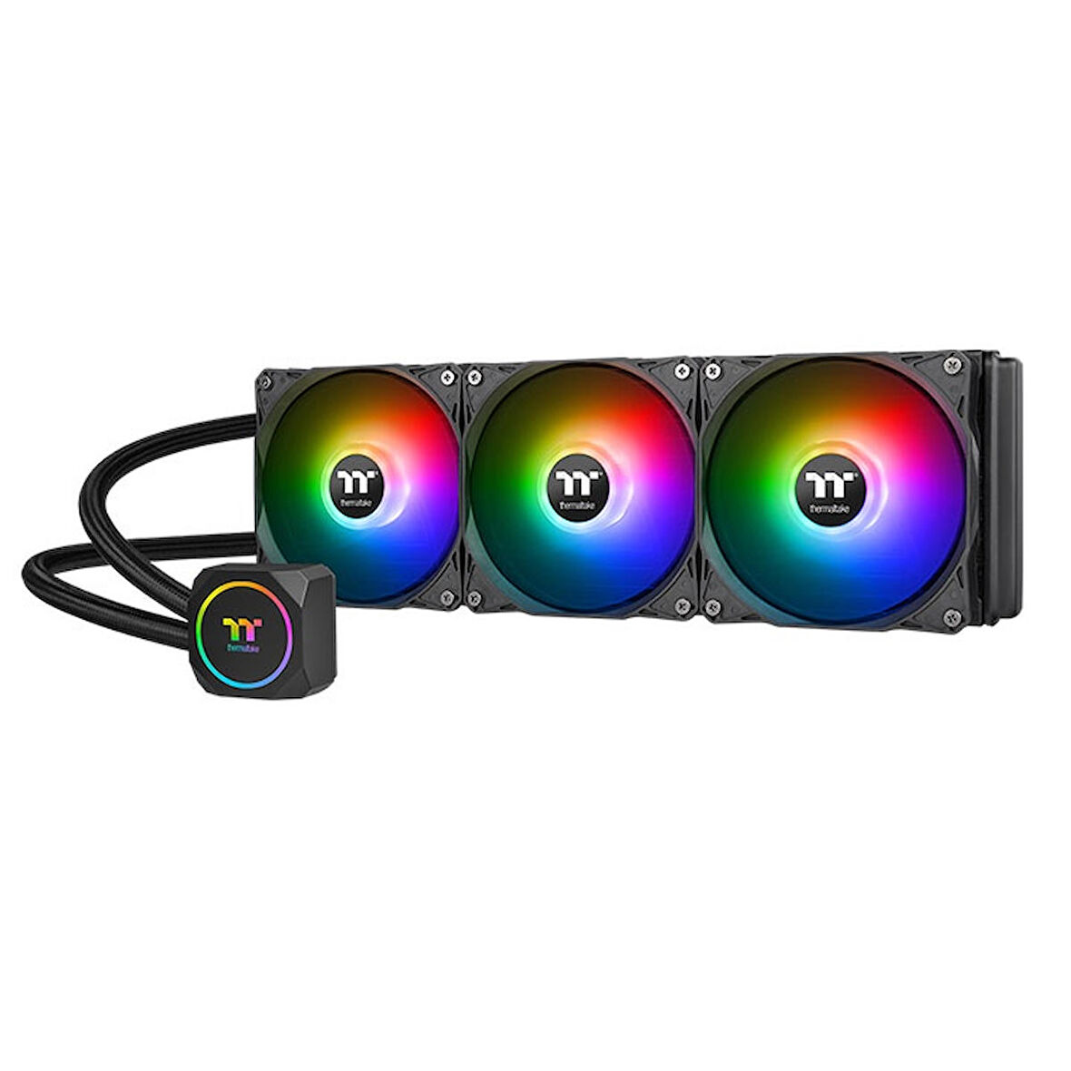 Thermaltake TH360 ARGB Sync 360mm Radyatörlü, Intel / AMD Uyumlu, 3x12cm Fanlı, Sıvı İşlemci Soğutucu (CL-W300-PL12SW-A)