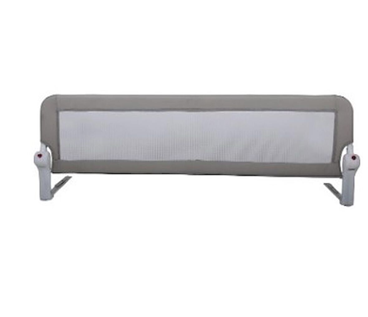 BabyDOOR Yatak Bariyeri Düz Gri Katlanabilir 120cm