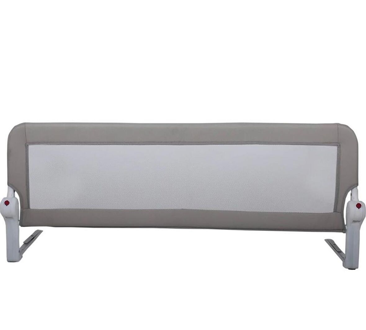 Baby DOOR Safe 120 cm Katlanabilir  Extra Geniş Katlanır Yatak Bariyeri Gri 