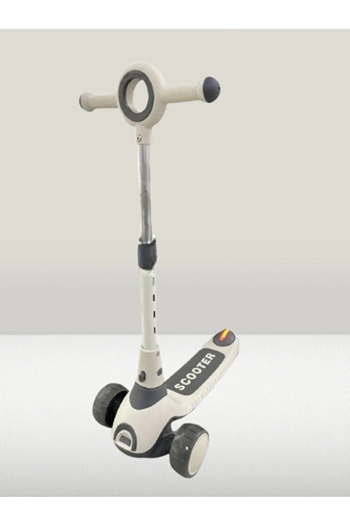 Toys Sesli Işıklı 3 Teker Kademeli Yükseklik Ayarlı Scooter