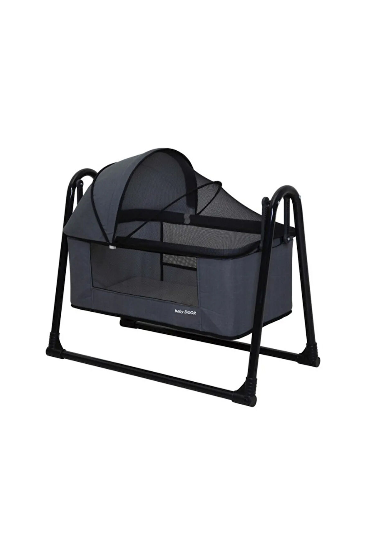 Viva Keten Fileli Silinebilir Portatif Sallanır Anne Yanı Beşik Sepet Beşik