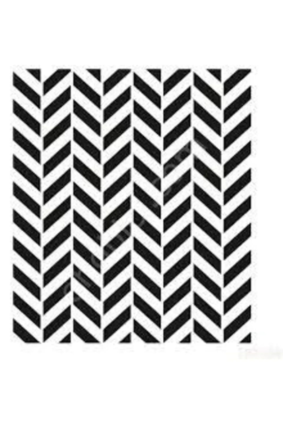 Hd134 Home Dekor Stencil 45x45