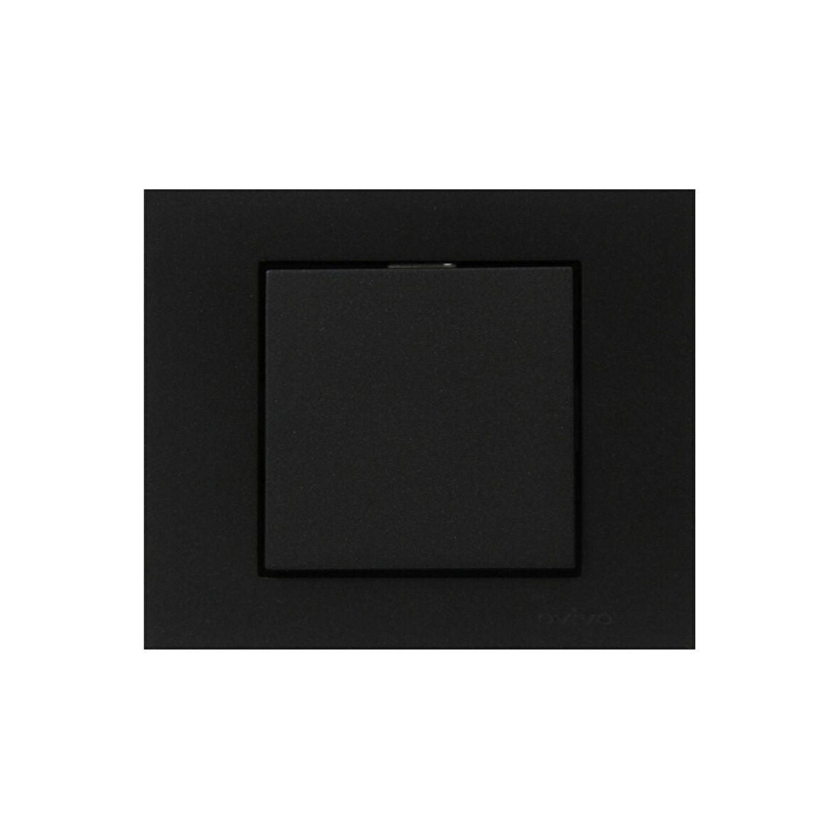 8 Adet Ovivo Grano Siyah Tekli Anahtar Çerçeve Dahil 8'li